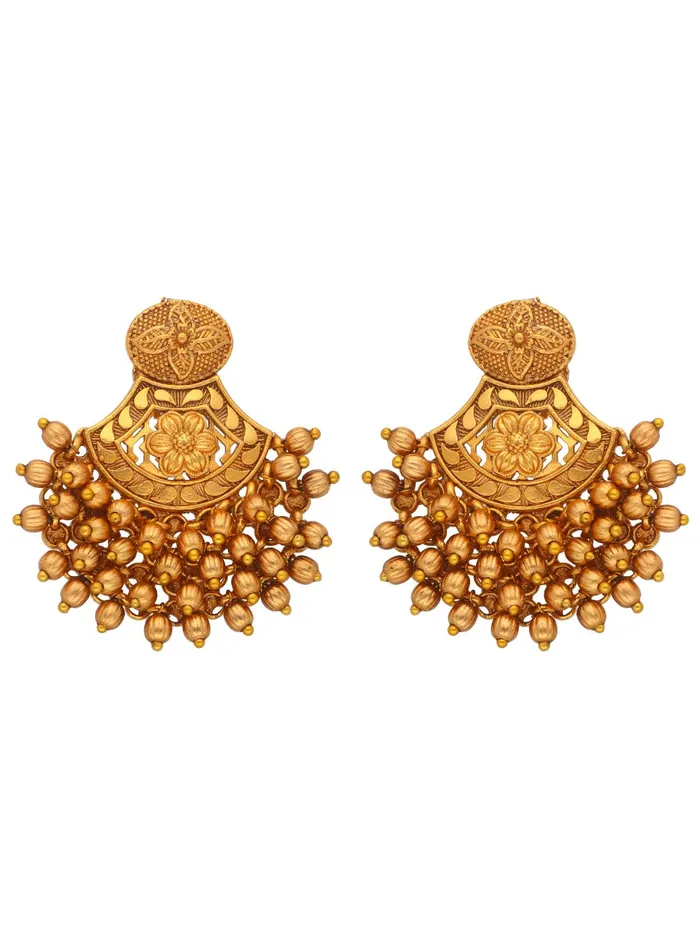 Golden Harmony Beads Earrings Curio Cottage Earrings