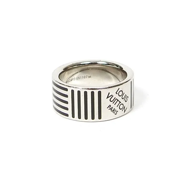 I Miss You MAN Rings Louis Vuitton Enamel Damier Band Ring