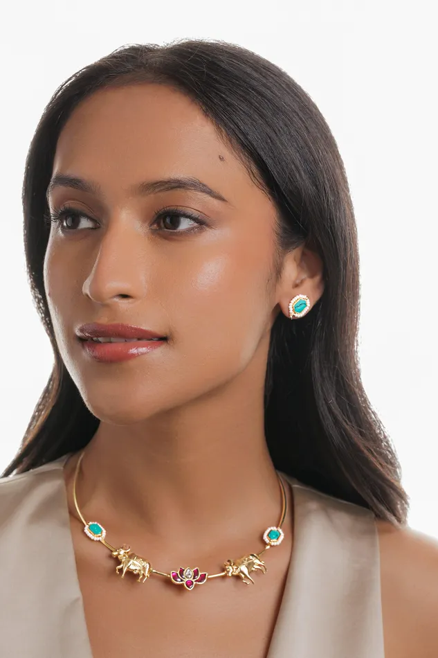 Necklaces Curio Cottage Prosperous Path Hasli Necklace