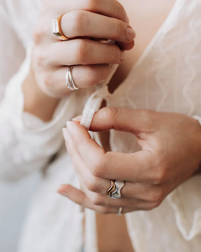 WellDunn Rings Dopio Silver Ring