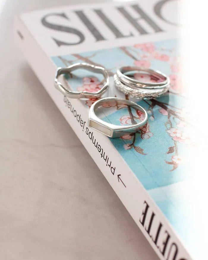 WellDunn Rings Dopio Silver Ring