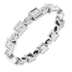 14K White 12 CTW Diamond Eternity Band 12363260152PSTWBC WB Choice Jewelry Rings 14K White 12 CTW Diamond Eternity Band 12363260152PSTWBC WB Choice Jewelry Rings