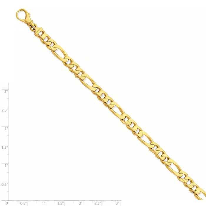 Bracelets 14k 65mm Handpolished Fancy Link Chain BraceletWBCLK4619 WB Choice Jewelry Bracelets 14k 65mm Handpolished Fancy Link Chain BraceletWBCLK4619 WB Choice Jewelry