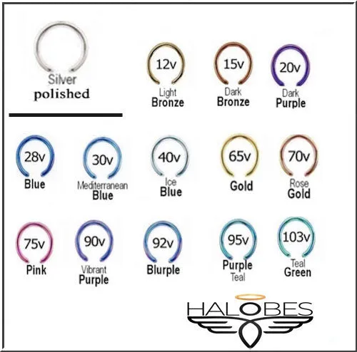 Charm Necklaces Halobes Titanium Charm Half Moon