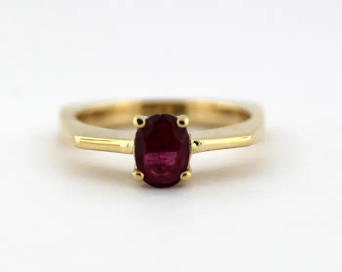 ESTATE 14KY 55 CT RUBY RING FULLERS PURCHASE FROM PUBLIC Rings