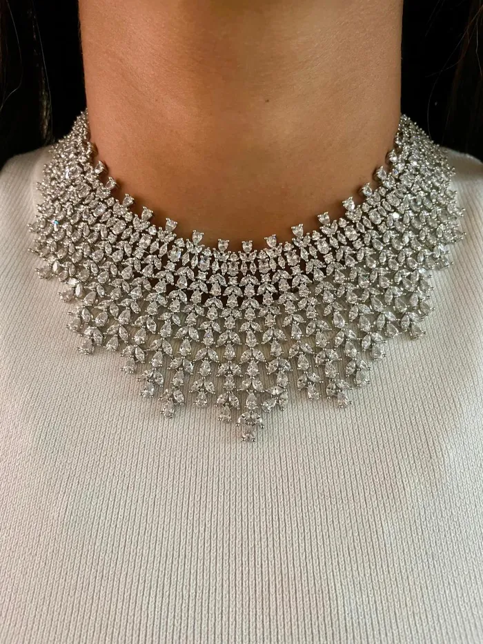 Honeybee Dimonte Necklace Set Necklace Earrings PRERTO ECOMMERCE PRIVATE LIMITED Necklaces Honeybee Dimonte Necklace Set Necklace Earrings PRERTO ECOMMERCE PRIVATE LIMITED Necklaces