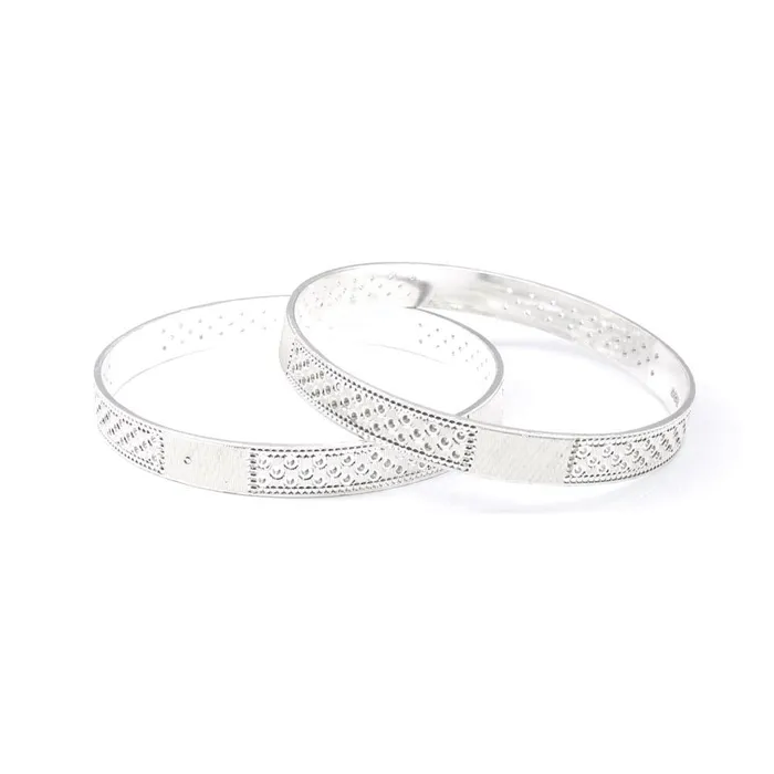 Karizma Jewels Bracelets Indian Solid Pure Silver Women Bangles Bracelet Kangan