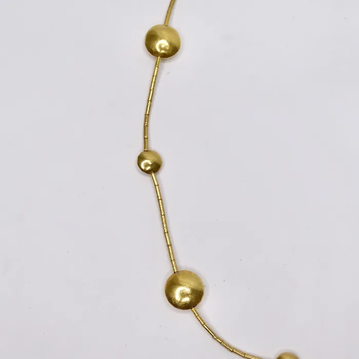 Necklaces Gurhan 22k Gold Ruby Lentil Necklace Vintage by Misty Necklaces Gurhan 22k Gold Ruby Lentil Necklace Vintage by Misty