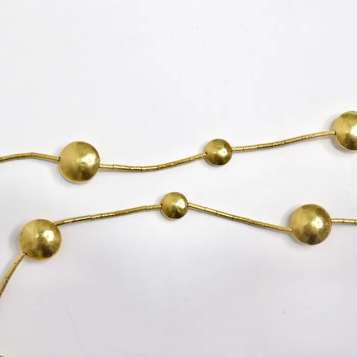 Necklaces Gurhan 22k Gold Ruby Lentil Necklace Vintage by Misty Necklaces Gurhan 22k Gold Ruby Lentil Necklace Vintage by Misty