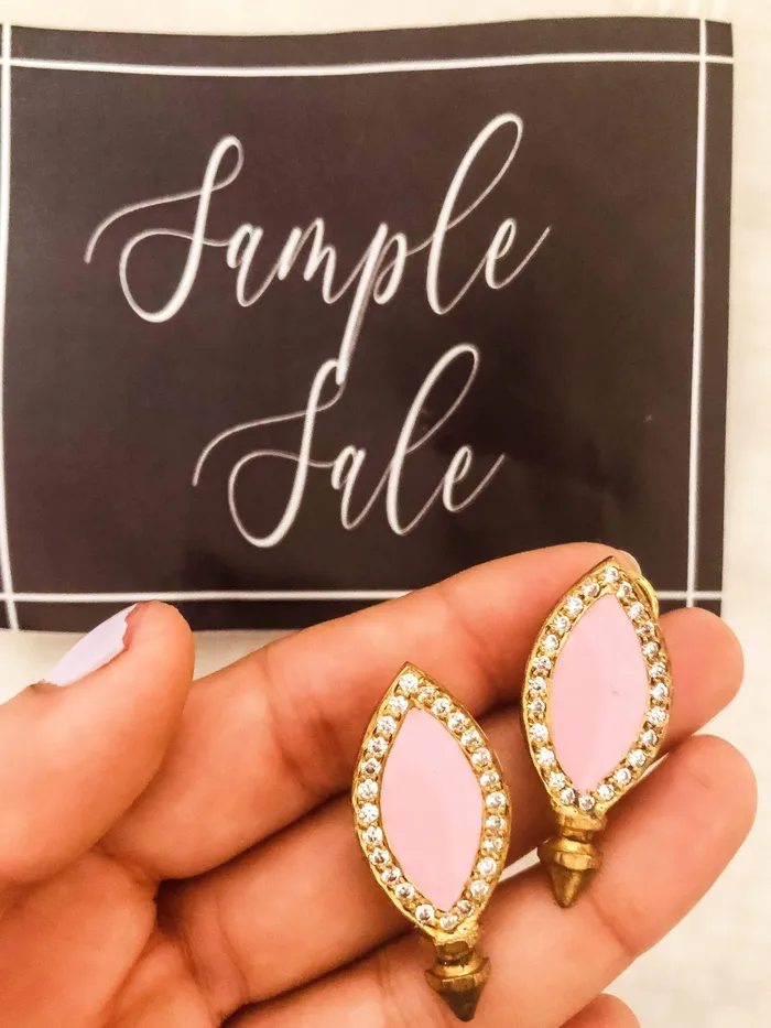 PRERTO ECOMMERCE PRIVATE LIMITED Earrings Pink South Petals Earrings