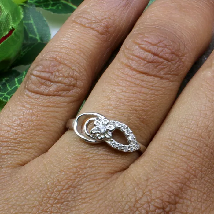 Real solid 925 Sterling Silver White CZ Women finger ring Karizma Jewels Rings Real solid 925 Sterling Silver White CZ Women finger ring Karizma Jewels Rings