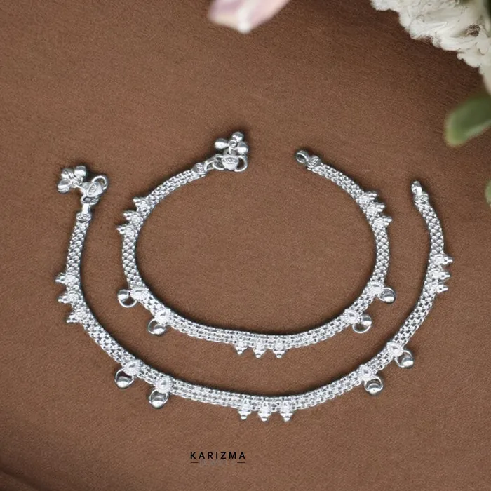 Rings Karizma Jewels Indian Boho design Sterling Silver Indian women Anklets Ankle Pair 105 Rings Karizma Jewels Indian Boho design Sterling Silver Indian women Anklets Ankle Pair 105