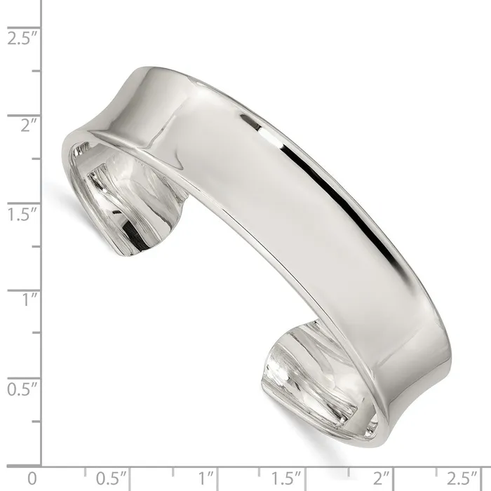 Rings Sterling Silver 15mm Cuff BangleWBCQB288 WB Choice Jewelry Rings Sterling Silver 15mm Cuff BangleWBCQB288 WB Choice Jewelry