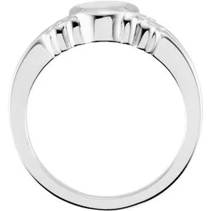 Rings Sterling Silver 97x8 mm Oval Signet Ring50457294817PSTWBC WB Choice Jewelry Rings Sterling Silver 97x8 mm Oval Signet Ring50457294817PSTWBC WB Choice Jewelry