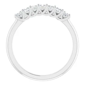 Rings WB Choice Jewelry 14K White 12 CTW Diamond Anniversary Band1240326037PSTWBC Rings WB Choice Jewelry 14K White 12 CTW Diamond Anniversary Band1240326037PSTWBC