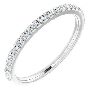 Rings WB Choice Jewelry Platinum 15 CTW Diamond Band for 6x6 mm Cushion Ring 12214560005PSTWBC Rings WB Choice Jewelry Platinum 15 CTW Diamond Band for 6x6 mm Cushion Ring 12214560005PSTWBC