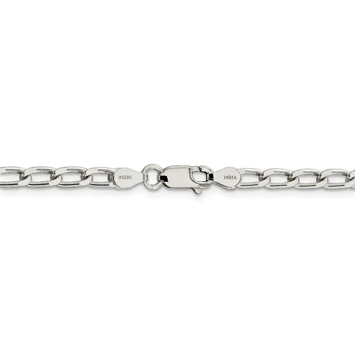 Rings WB Choice Jewelry Sterling Silver 43mm Open Elongated Link ChainWBCQLL12018 Rings WB Choice Jewelry Sterling Silver 43mm Open Elongated Link ChainWBCQLL12018