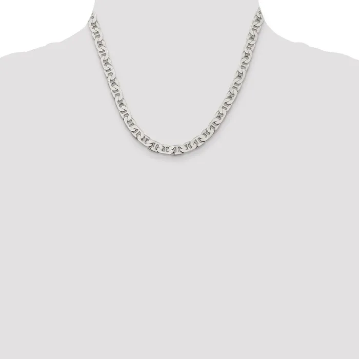 Rings WB Choice Jewelry Sterling Silver 65mm Flat Anchor ChainWBCQAN18018 Rings WB Choice Jewelry Sterling Silver 65mm Flat Anchor ChainWBCQAN18018
