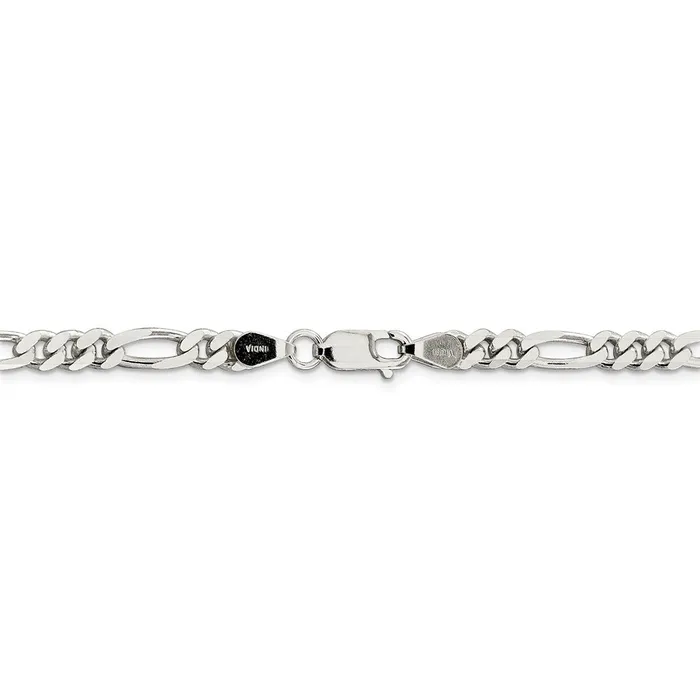 Sterling Silver 55mm Figaro ChainWBCQFG15016 WB Choice Jewelry Rings Sterling Silver 55mm Figaro ChainWBCQFG15016 WB Choice Jewelry Rings