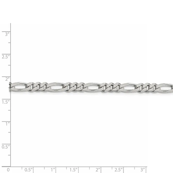 Sterling Silver 55mm Figaro ChainWBCQFG15016 WB Choice Jewelry Rings Sterling Silver 55mm Figaro ChainWBCQFG15016 WB Choice Jewelry Rings