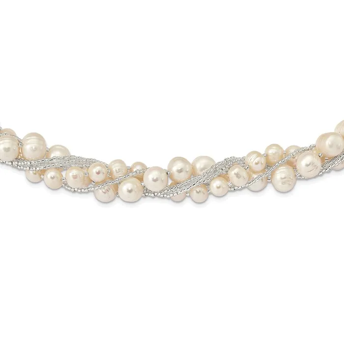 Sterling Silver Rhpl 811mm Nearround FWC Pearl Glass Beaded w 1in extWBCQH562718 WB Choice Jewelry Rings Sterling Silver Rhpl 811mm Nearround FWC Pearl Glass Beaded w 1in extWBCQH562718 WB Choice Jewelry Rings