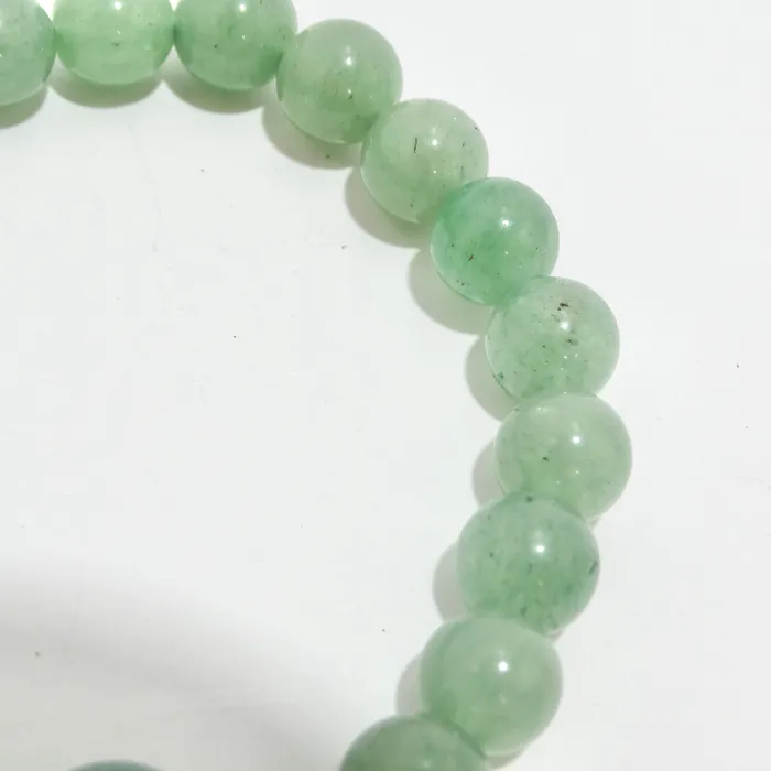 Vintage by Misty Bracelets 1970s Jade Jadeite Beaded Bracelet