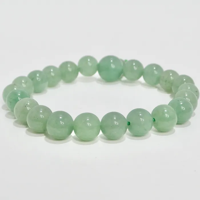 Vintage by Misty Bracelets 1970s Jade Jadeite Beaded Bracelet