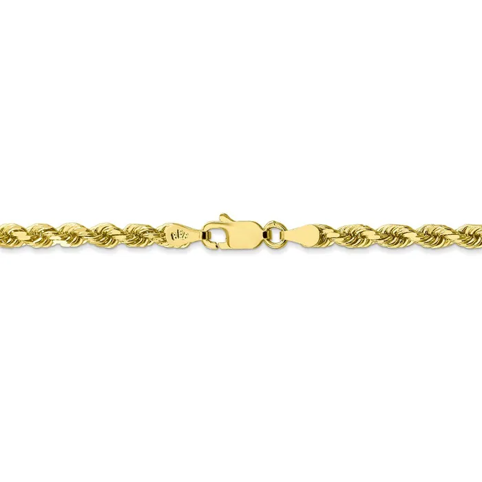WB Choice Jewelry 10k 35mm Diamondcut Rope ChainWBC10K0258 Necklaces WB Choice Jewelry 10k 35mm Diamondcut Rope ChainWBC10K0258 Necklaces