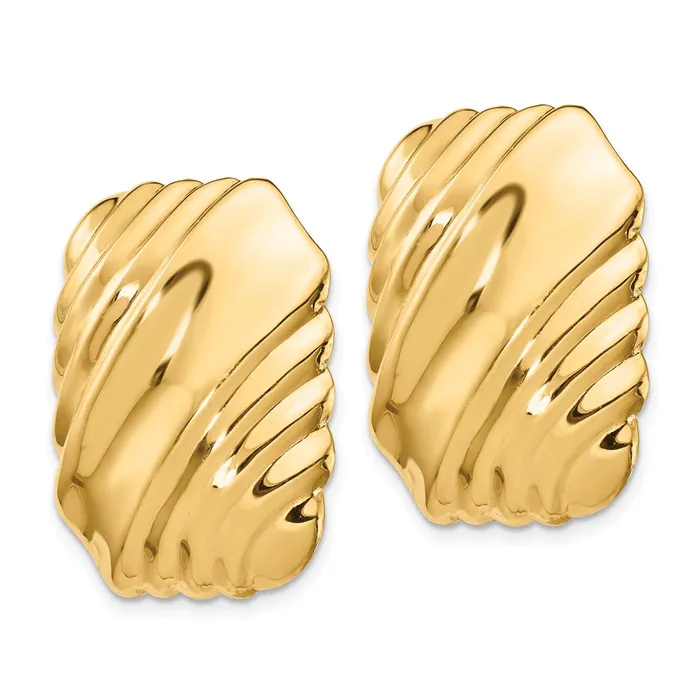 WB Choice Jewelry Earrings 14k Omega Post EarringsWBCH964 WB Choice Jewelry Earrings 14k Omega Post EarringsWBCH964