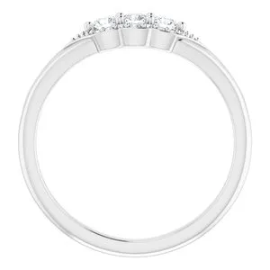 WB Choice Jewelry Rings 14K White 15 CTW Diamond Stackable Ring124026604PSTWBC WB Choice Jewelry Rings 14K White 15 CTW Diamond Stackable Ring124026604PSTWBC