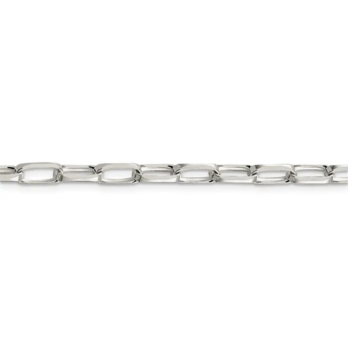 WB Choice Jewelry Rings Sterling Silver 5mm Elongated Open Link ChainWBCQFC10218 WB Choice Jewelry Rings Sterling Silver 5mm Elongated Open Link ChainWBCQFC10218