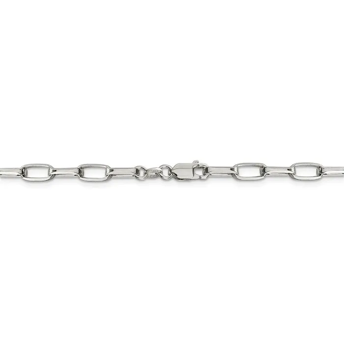 WB Choice Jewelry Rings Sterling Silver 5mm Elongated Open Link ChainWBCQFC10218 WB Choice Jewelry Rings Sterling Silver 5mm Elongated Open Link ChainWBCQFC10218