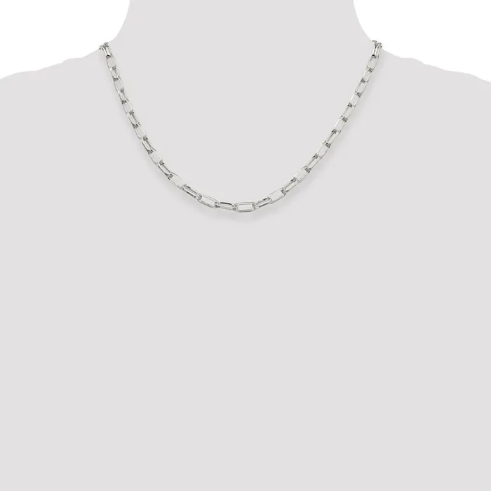 WB Choice Jewelry Rings Sterling Silver 5mm Elongated Open Link ChainWBCQFC10218 WB Choice Jewelry Rings Sterling Silver 5mm Elongated Open Link ChainWBCQFC10218