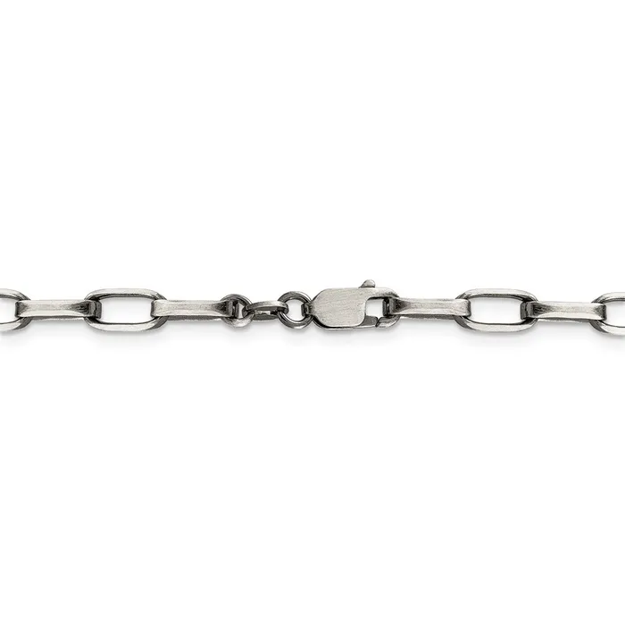 WB Choice Jewelry Rings Sterling Silver Antiqued 48mm Elongated Open Link ChainWBCQFC13922 WB Choice Jewelry Rings Sterling Silver Antiqued 48mm Elongated Open Link ChainWBCQFC13922