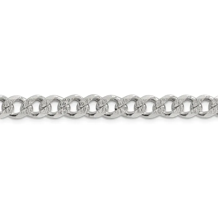 WB Choice Jewelry Sterling Silver 75mm Pav Curb ChainWBCQCF20020 Rings WB Choice Jewelry Sterling Silver 75mm Pav Curb ChainWBCQCF20020 Rings