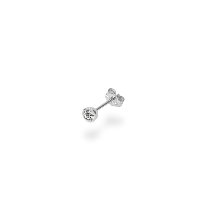 01ct Bezel Diamond Stud PRMAL Earrings 01ct Bezel Diamond Stud PRMAL Earrings