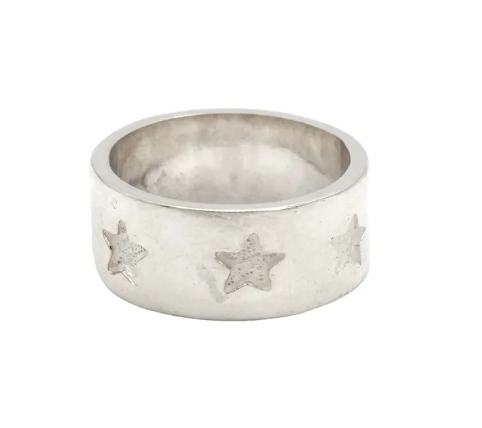 Ben Nighthorse Rings All Metal Star Ring
