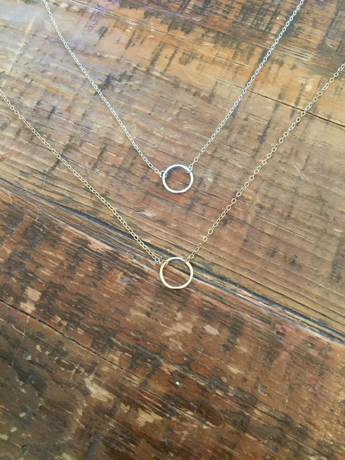circle necklace bubs sass Necklaces