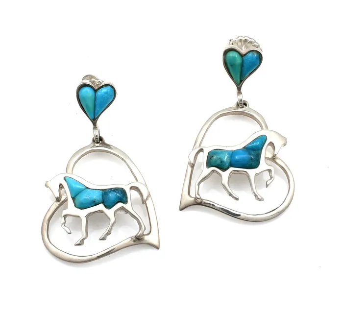 Earrings Ben Nighthorse Horse Pride Earrings