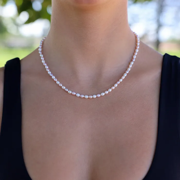 misha hawaii Earrings Isa Keshi Pearl Strand