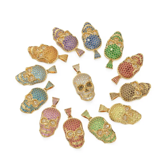 14K Yellow Gold Diamond Skull Pendant Diamonds Skull Emerald Skull Charm Pave Hip Hop Necklace Goth Yellow Gold Ruby Sapphire Gemstone Jalvi Co Necklaces 14K Yellow Gold Diamond Skull Pendant Diamonds Skull Emerald Skull Charm Pave Hip Hop Necklace Goth Yellow Gold Ruby Sapphire Gemstone Jalvi Co Necklaces