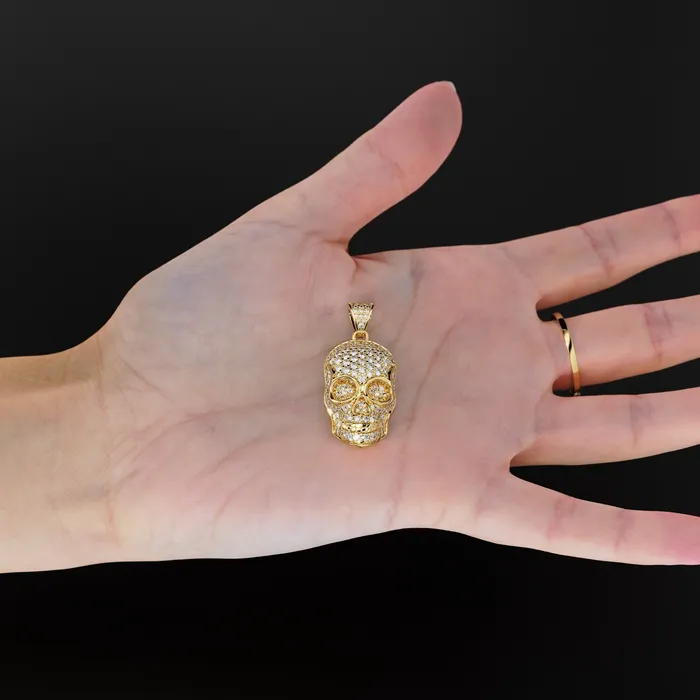 14K Yellow Gold Diamond Skull Pendant Diamonds Skull Emerald Skull Charm Pave Hip Hop Necklace Goth Yellow Gold Ruby Sapphire Gemstone Jalvi Co Necklaces 14K Yellow Gold Diamond Skull Pendant Diamonds Skull Emerald Skull Charm Pave Hip Hop Necklace Goth Yellow Gold Ruby Sapphire Gemstone Jalvi Co Necklaces
