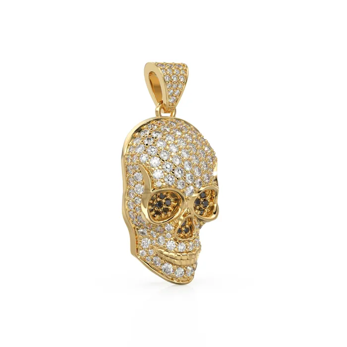 14K Yellow Gold Diamond Skull Pendant Diamonds Skull Emerald Skull Charm Pave Hip Hop Necklace Goth Yellow Gold Ruby Sapphire Gemstone Jalvi Co Necklaces 14K Yellow Gold Diamond Skull Pendant Diamonds Skull Emerald Skull Charm Pave Hip Hop Necklace Goth Yellow Gold Ruby Sapphire Gemstone Jalvi Co Necklaces