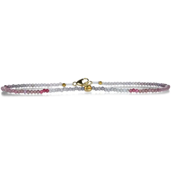 18k Multicolored Spinel Bracelet Margaret Solow Bracelets