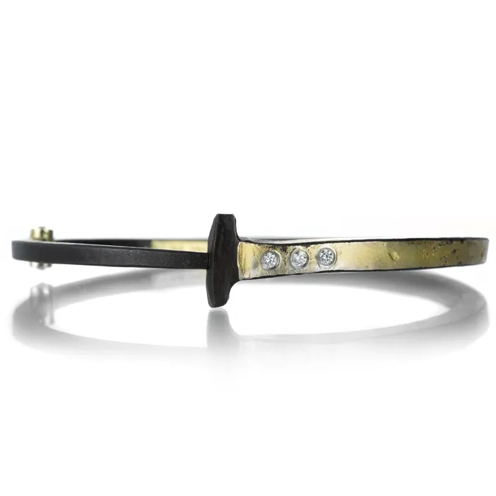 3 Stone Splash Nail Bracelet Pat Flynn Bracelets