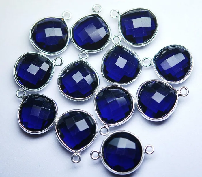 Beads Supplies USA Necklaces 925 Sterling SilverKyanite Quartz Faceted Heart Shape Connector 10 Piece Of 16mm Beads Supplies USA Necklaces 925 Sterling SilverKyanite Quartz Faceted Heart Shape Connector 10 Piece Of 16mm