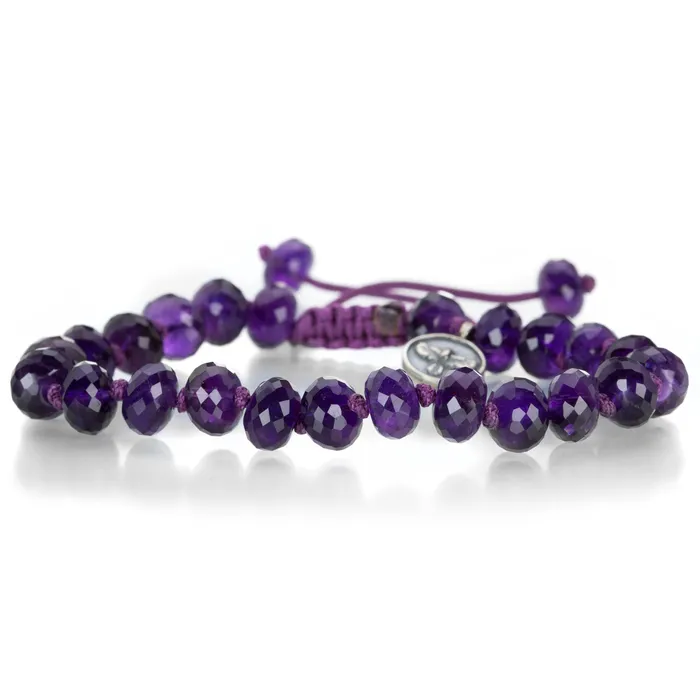 Bracelets Joseph Brooks 8mm Dark Amethyst Bracelet