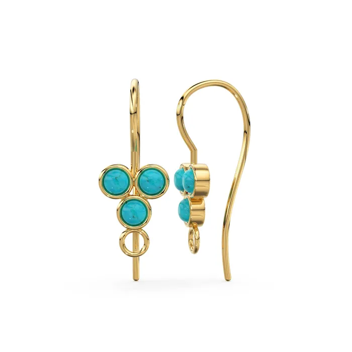 Earrings Jalvi Co Turquoise Ethiopian Opal Ear wires Pair Finding 30x10mm 20 GAUGE 14k 18k Solid Gold Brilliant Earrings Jalvi Co Turquoise Ethiopian Opal Ear wires Pair Finding 30x10mm 20 GAUGE 14k 18k Solid Gold Brilliant