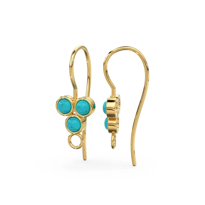 Earrings Jalvi Co Turquoise Ethiopian Opal Ear wires Pair Finding 30x10mm 20 GAUGE 14k 18k Solid Gold Brilliant Earrings Jalvi Co Turquoise Ethiopian Opal Ear wires Pair Finding 30x10mm 20 GAUGE 14k 18k Solid Gold Brilliant