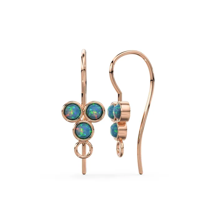 Earrings Jalvi Co Turquoise Ethiopian Opal Ear wires Pair Finding 30x10mm 20 GAUGE 14k 18k Solid Gold Brilliant Earrings Jalvi Co Turquoise Ethiopian Opal Ear wires Pair Finding 30x10mm 20 GAUGE 14k 18k Solid Gold Brilliant
